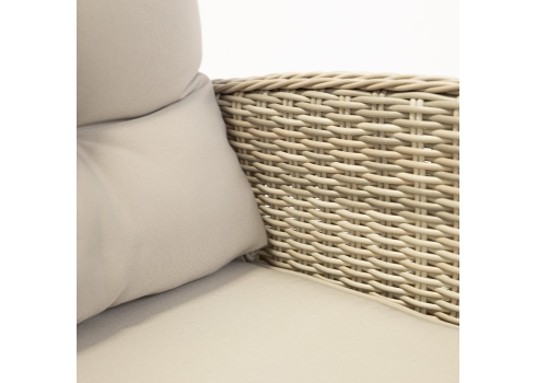 Aiamööblikomplekt EMERALD laud, diivan ja 2 tooli