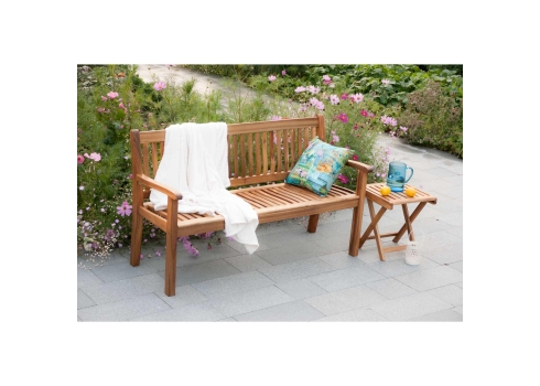 Pink FINLAY 150x61xH91cm, puidust aiamööbel