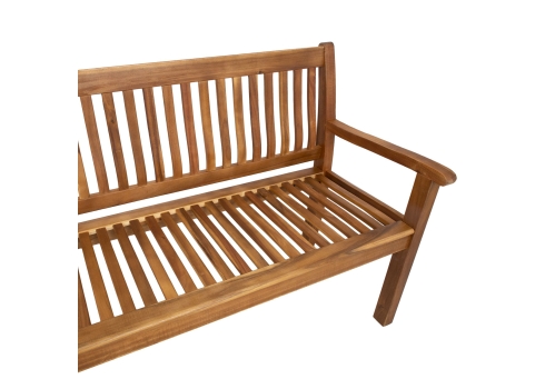 Pink FINLAY 150x61xH91cm, puidust aiamööbel