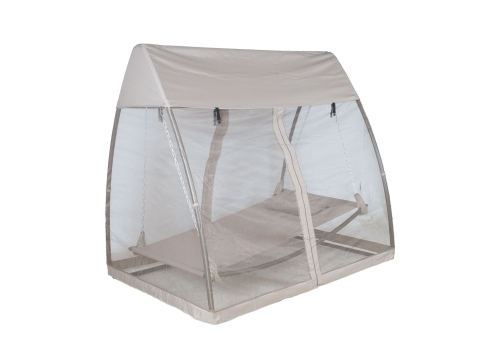 Rippkiik SUNDAY varikatusega, taupe