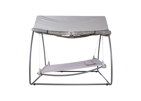 Rippkiik SUNDAY varikatusega, taupe