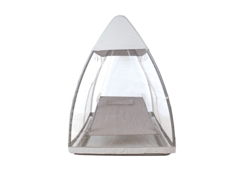 Rippkiik SUNDAY varikatusega, taupe