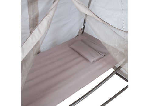 Rippkiik SUNDAY varikatusega, taupe