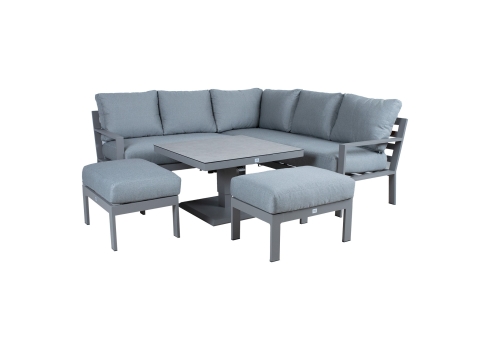 Aiamööblikomplekt RIO 4-osaline, hallikasbeež