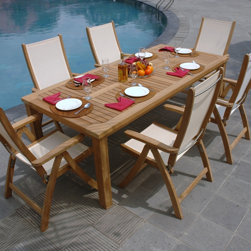 Laud BALI 220x100xH75cm, tiik