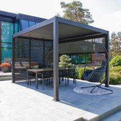 Varikatus MIRADOR-111 3x3m, tumehall