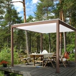 Varikatus MIRADOR-111 3x4m, hele puidudekoor