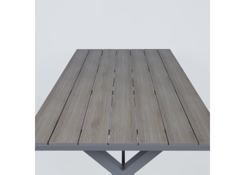 Laud CORINNA 180x100x74cm, helehall