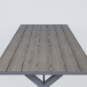 Laud CORINNA 180x100x74cm, helehall