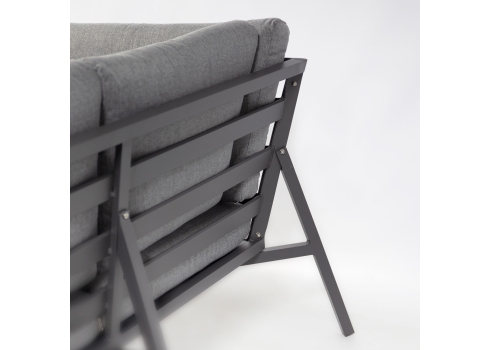 Aiamööblikomplekt ADRIAN laud, nurgadiivan