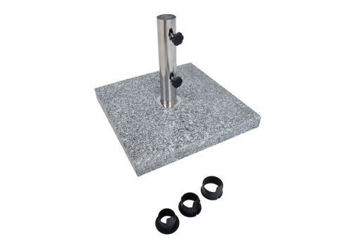 Päikesevarjualus 45x45cm-30kg, graniit