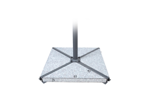 Päikesevarjualusekivid 4tk-56kg, graniit
