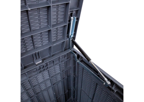 Säilituskast SAYA 122x54,5x63cm-380L, hall plastik