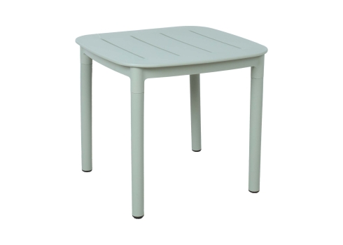 Laud MANGO 45x45xH40cm, rohekashall plastik