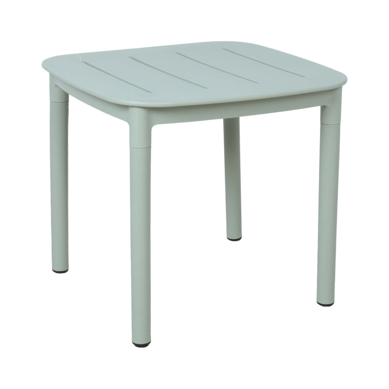 Laud MANGO 45x45xH40cm, rohekashall plastik
