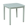 Laud MANGO 45x45xH40cm, rohekashall plastik
