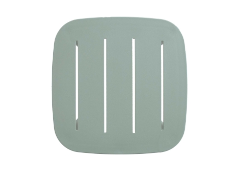 Laud MANGO 45x45xH40cm, rohekashall plastik