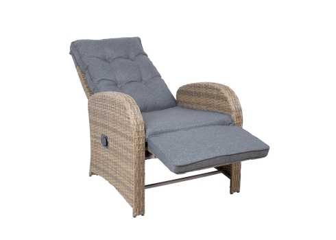 Recliner tugitool MOOR pruun