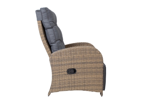 Recliner tugitool MOOR pruun