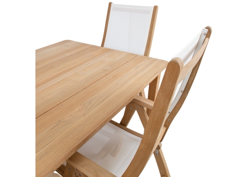 Söögilauakomplekt MALDIVE laud ja 6 tooli