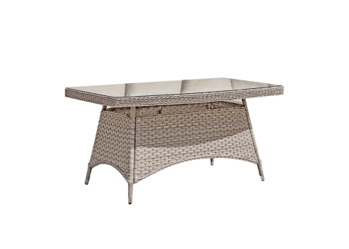 Aiamööblikomplekt EDEN laud ja 6 tooli