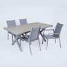 Aiamööblikomplekt CORINNA laud ja 4 tooli