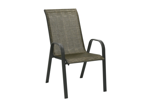 Aiamööblikomplekt DUBLIN laud ja 4 tooli, kuldpruun