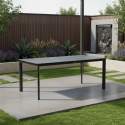 Laud BEIDA 180x90xH75cm, must