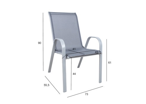 Tool DUBLIN 73x55,5xH93cm, hall, aiamööbel, aiamööbli komplektid