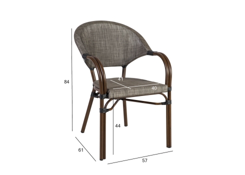 Tool Bambus beež toolid aiamööbel ilmastikukindel mööbel horeca mööbel