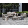 Aiamööblikomplekt MEDINA 7-osaline, beež