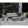 Aiamööblikomplekt MEDINA 7-osaline, beež