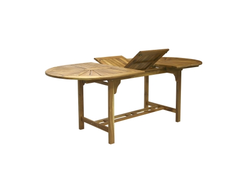 Laud FINLAY 153/195x90xH72cm, pikendatav aialaud puidust