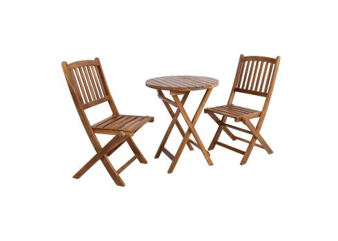 Rõdukomplekt GWEN D60cm laud ja 2 tooli