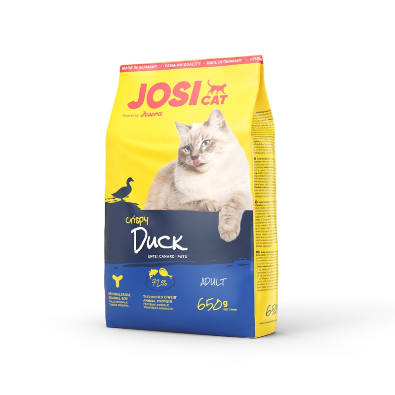 Josera JosiCat Crispy Duck kassitoit 650g