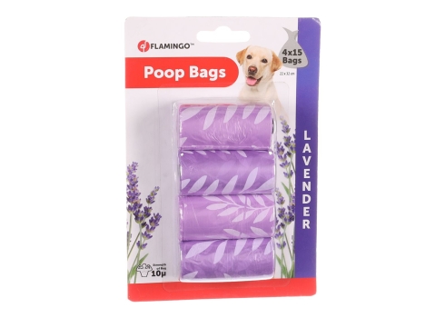 FLMG lemmiklooma väljaheitekogumiskotid Lavender Scent N4