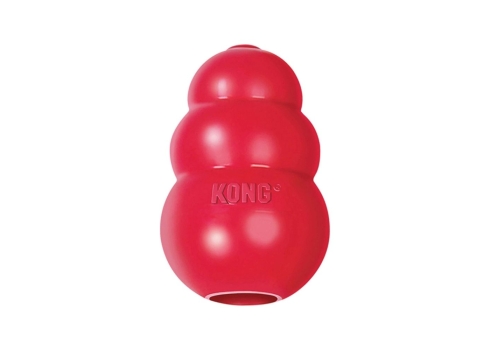 FLMG mänguasi koertele kummist Kong Classic Wobbler, punane, XL
