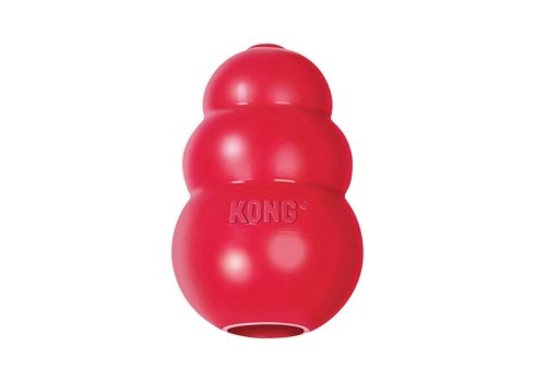 FLMG mänguasi koertele kummist Kong Classic Wobbler, punane, XS