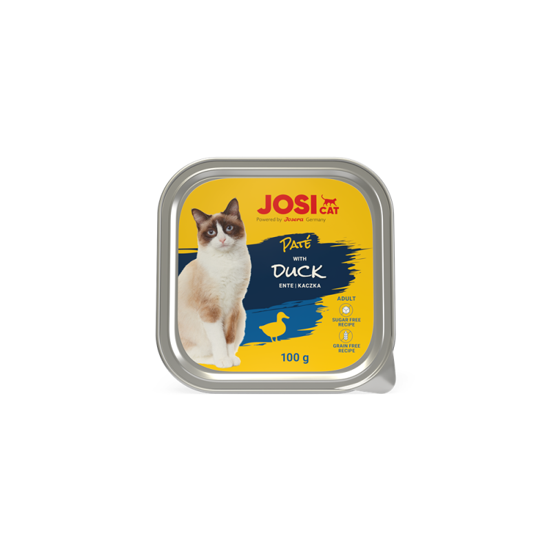 JosiCat pate konserv kassile pardilihaga 16x100g