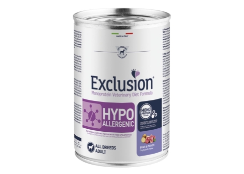 EXCL Hypoallergenic adult konserv koertele metssealiha & kartuliga 6x400g