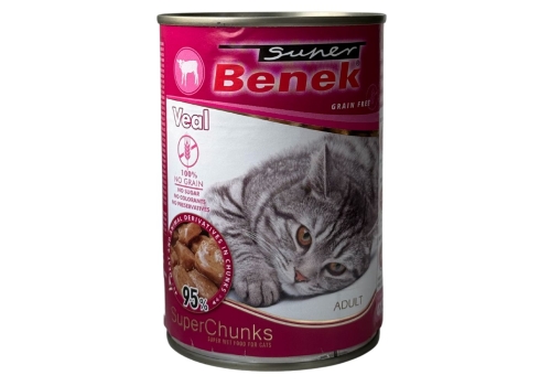 Super Benek konserv kassile vasikalihaga, tükid kastmes 10x415g