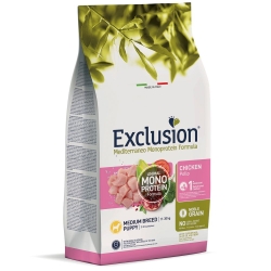 EXCL Mediterraneo puppy chicken medium breed koeratoit 12kg