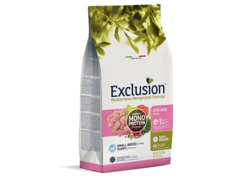 EXCL Mediterraneo puppy chicken small breed 2kg