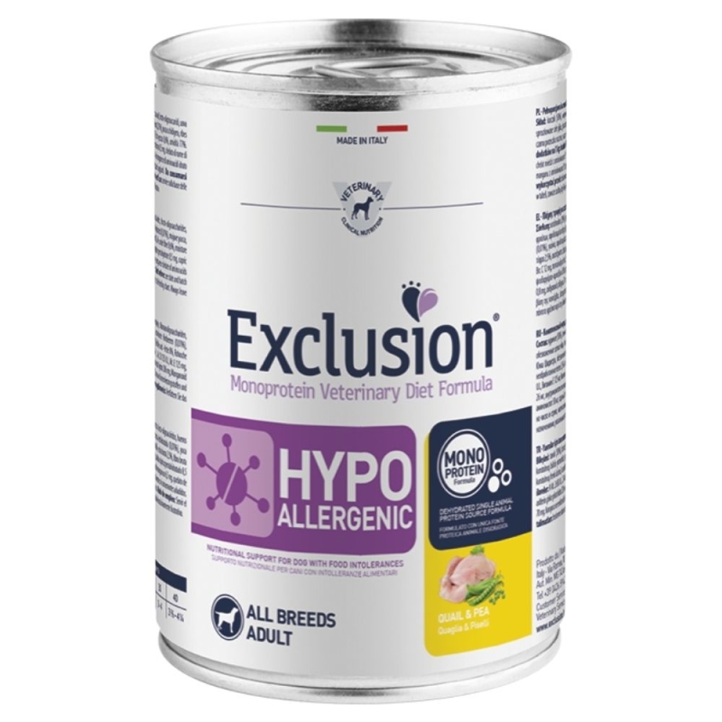 EXCL Hypoallergenic adult konserv koerale vuti & hernestega 6x200g