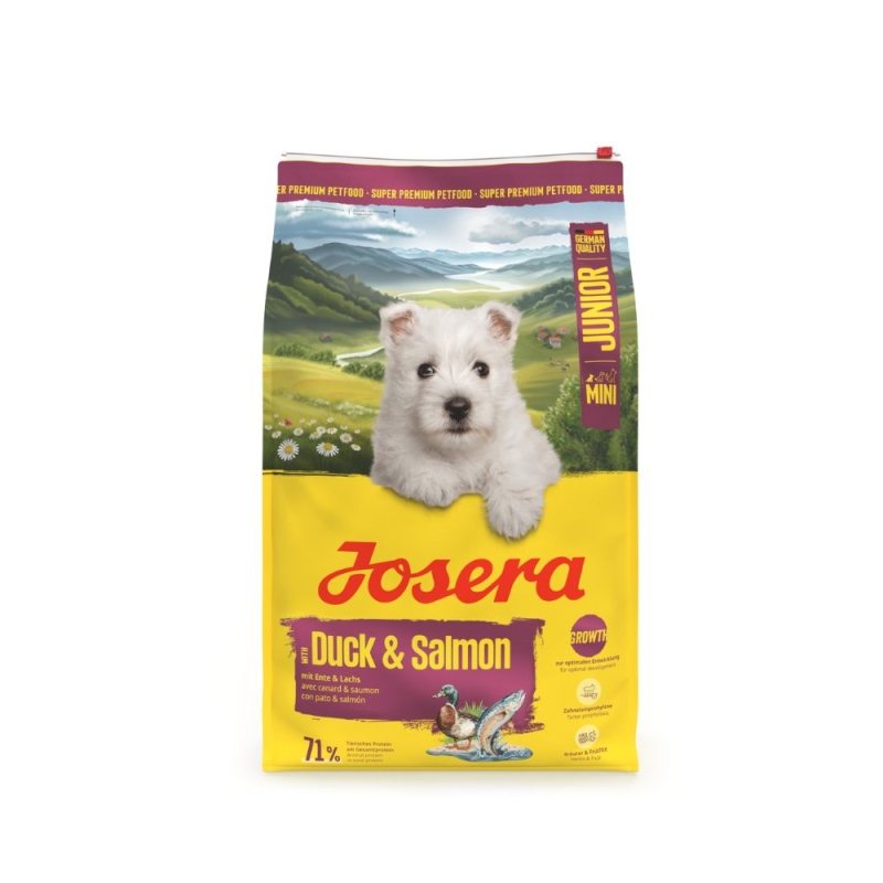Josera Mini Junior Duck&Salmon koeratoit 10kg