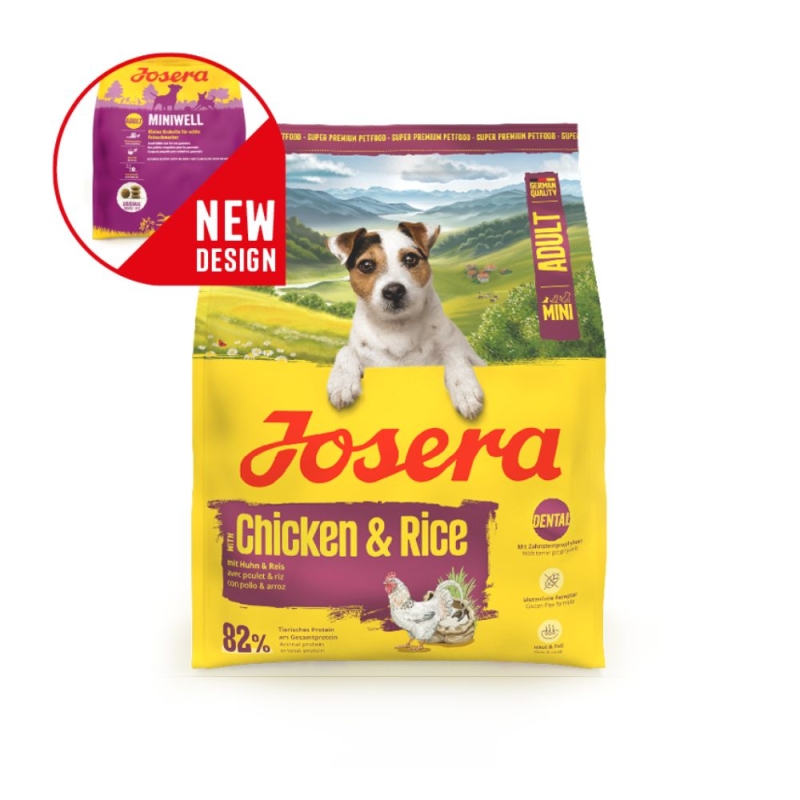 Josera Mini Adult Chicken&Rice koeratoit 3kg
