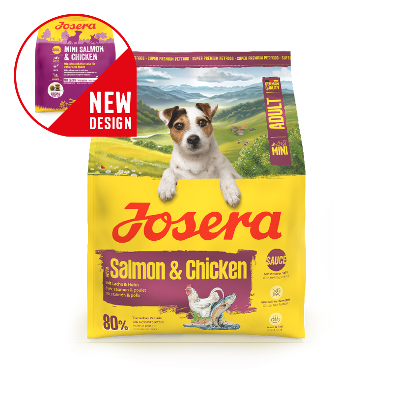 Josera Mini Adult Salmon&Chicken koeratoit 900g