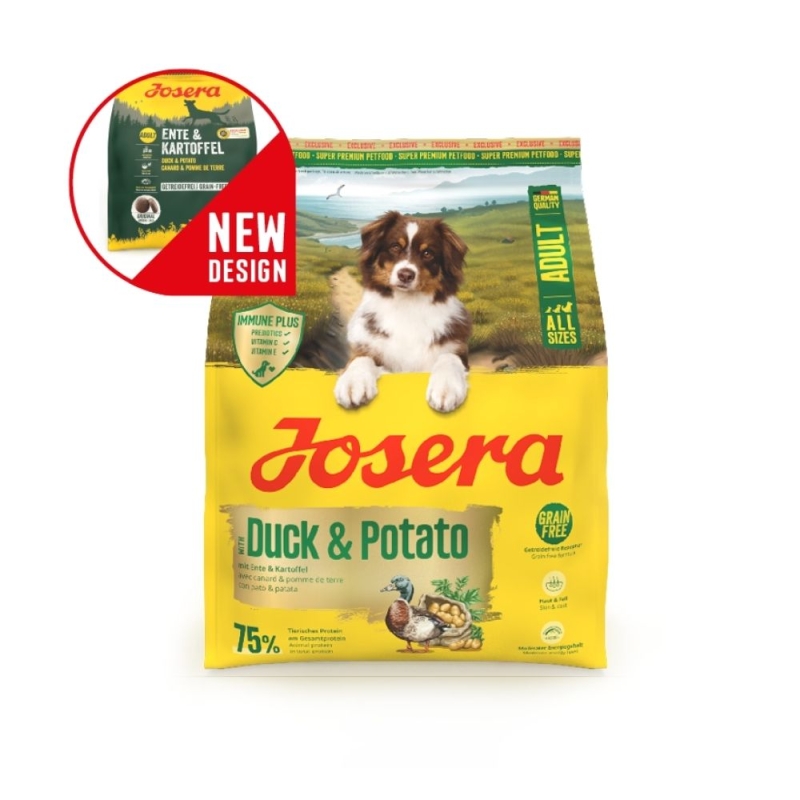 Josera Adult koeratoit Duck & Potato 5x900g