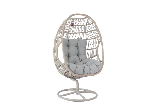 Puhketool CASSIA pöörlev 85x85xH151cm, beež