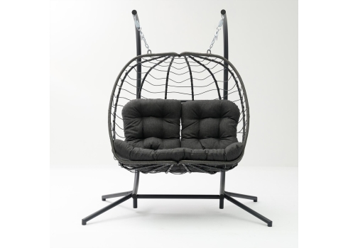 Ripptool FINSE 2-kohaline 157x110xH196cm, tumehall